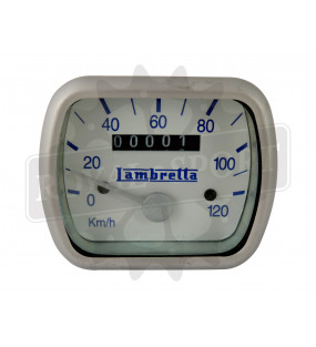 Compteur Lambretta 120km/h