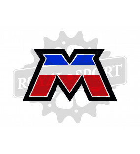 Paire Stickers "M"...