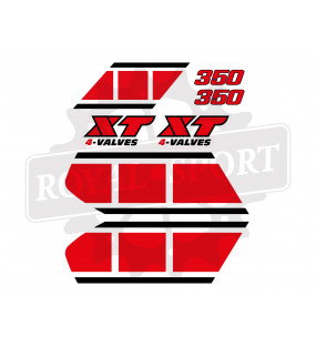 Stickers YAMAHA XT350 4 valves