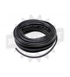 Souplisseau PVC Noir - 16mm