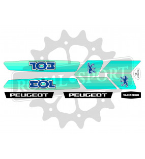 Stickers Peugeot 103 MVL...
