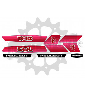 Stickers Peugeot 103 MVL...