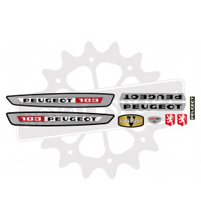 Stickers Peugeot 103 VS - Gris