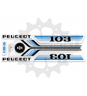 Stickers Peugeot 103 Vogue...