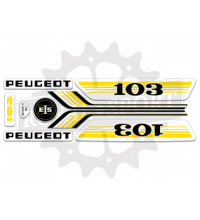 Stickers Peugeot 103 Vogue...