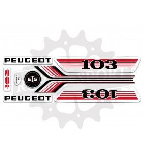 Stickers Peugeot 103 Vogue...