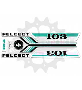 Stickers Peugeot 103 Vogue...