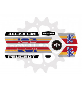 Stickers Peugeot 103 MVL -...