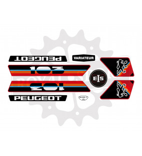 Stickers Peugeot 103 MVL -...
