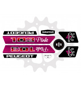 Stickers Peugeot 103 MVL -...
