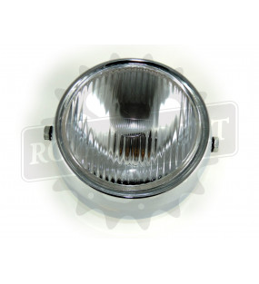 Phare rond 130 mm chrome