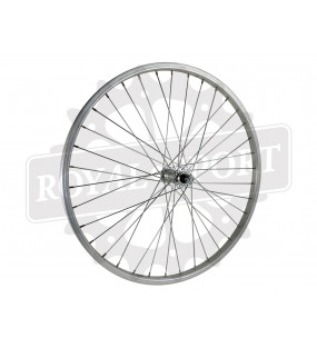 Roue 24" avant axe plein