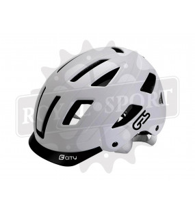 Casque vélo CITY (M) - Blanc