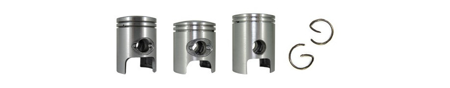 Piston et Circlips catégorie scooter